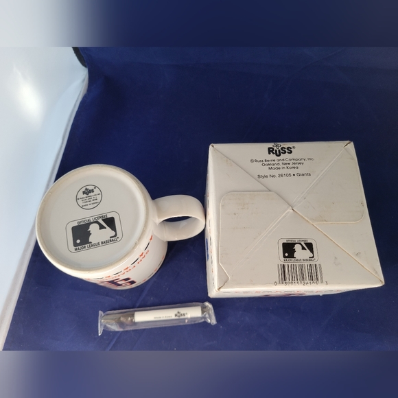 Vintage Russ San Francisco Giants Baseball Cup/Mug All Occasion Holiday/Kids - Picture 12 of 14